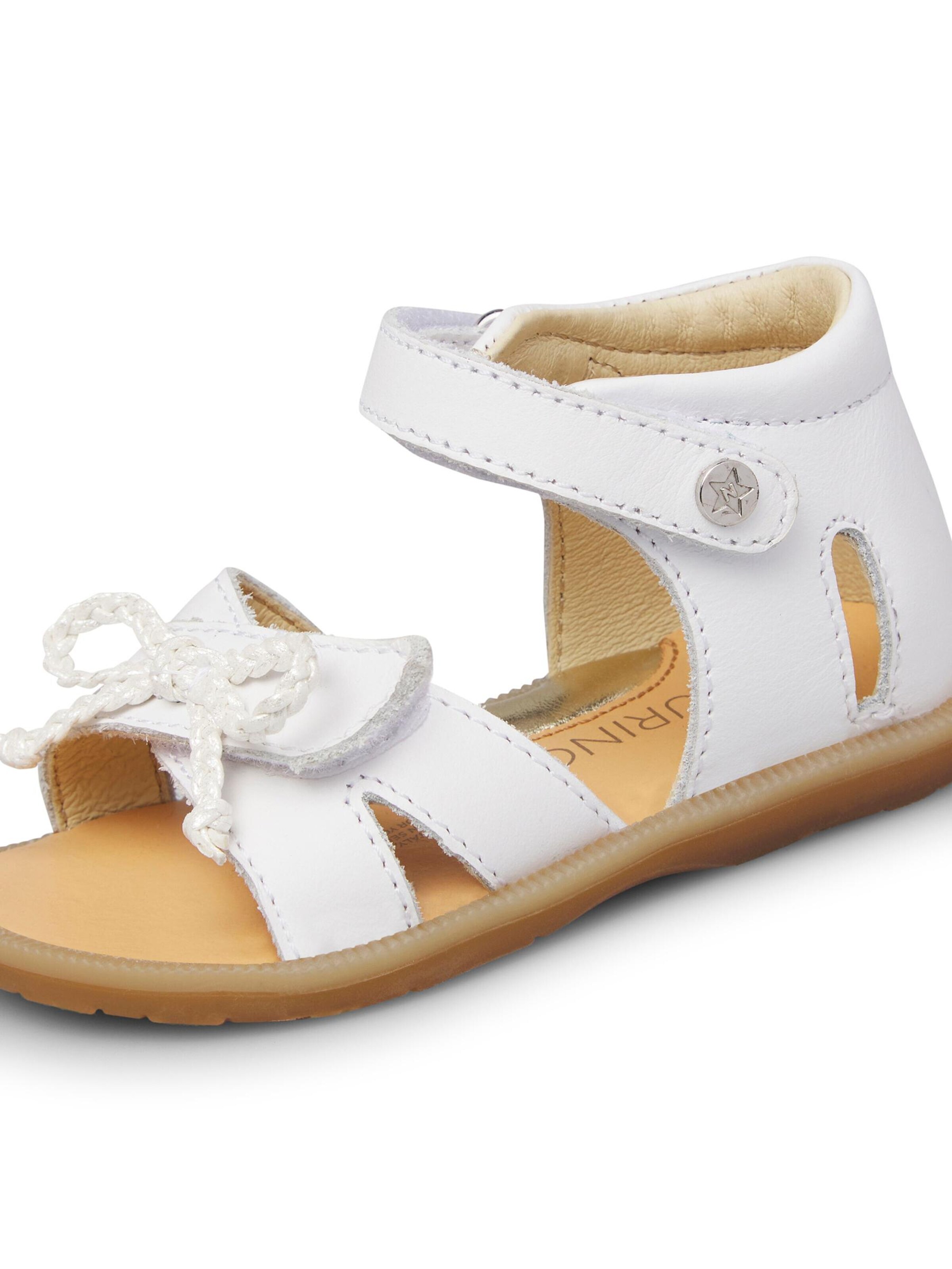 NATURINO Sandale 'LELY'‌‌‌‌‌ in Weiß