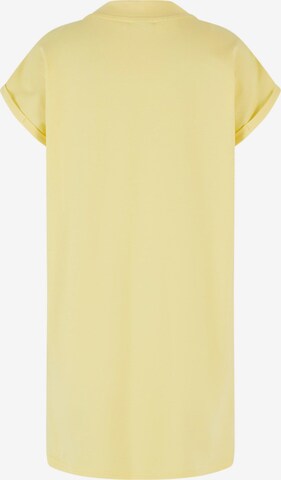 Urban Classics Šaty – žlutá