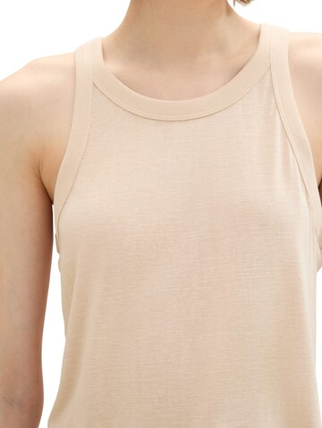 TOM TAILOR DENIM Top in Beige