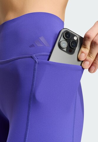 Skinny Pantalon de sport 'Optime' ADIDAS PERFORMANCE en violet