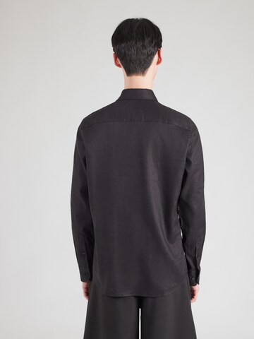 Karl Lagerfeld Regular fit Button Up Shirt in Black