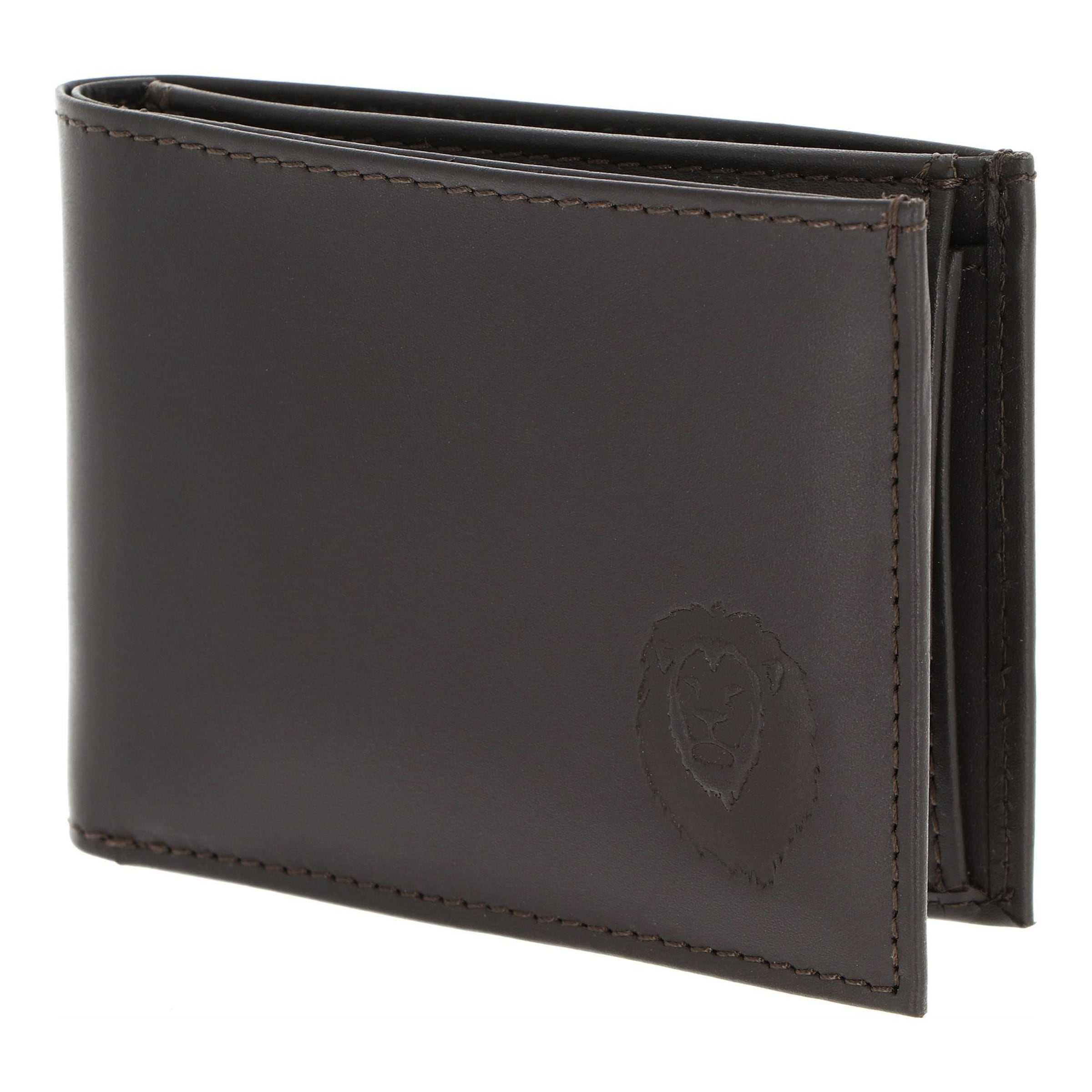 Porte-monnaies OXMOX en marron : devant