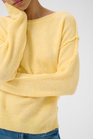 Kaffe - Pullover 'Iris ' em amarelo