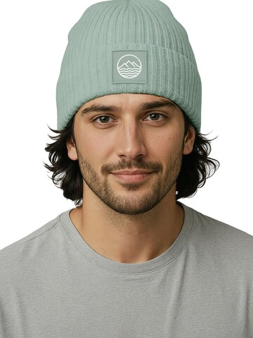 Neverless Beanie 'Mountain' in Green