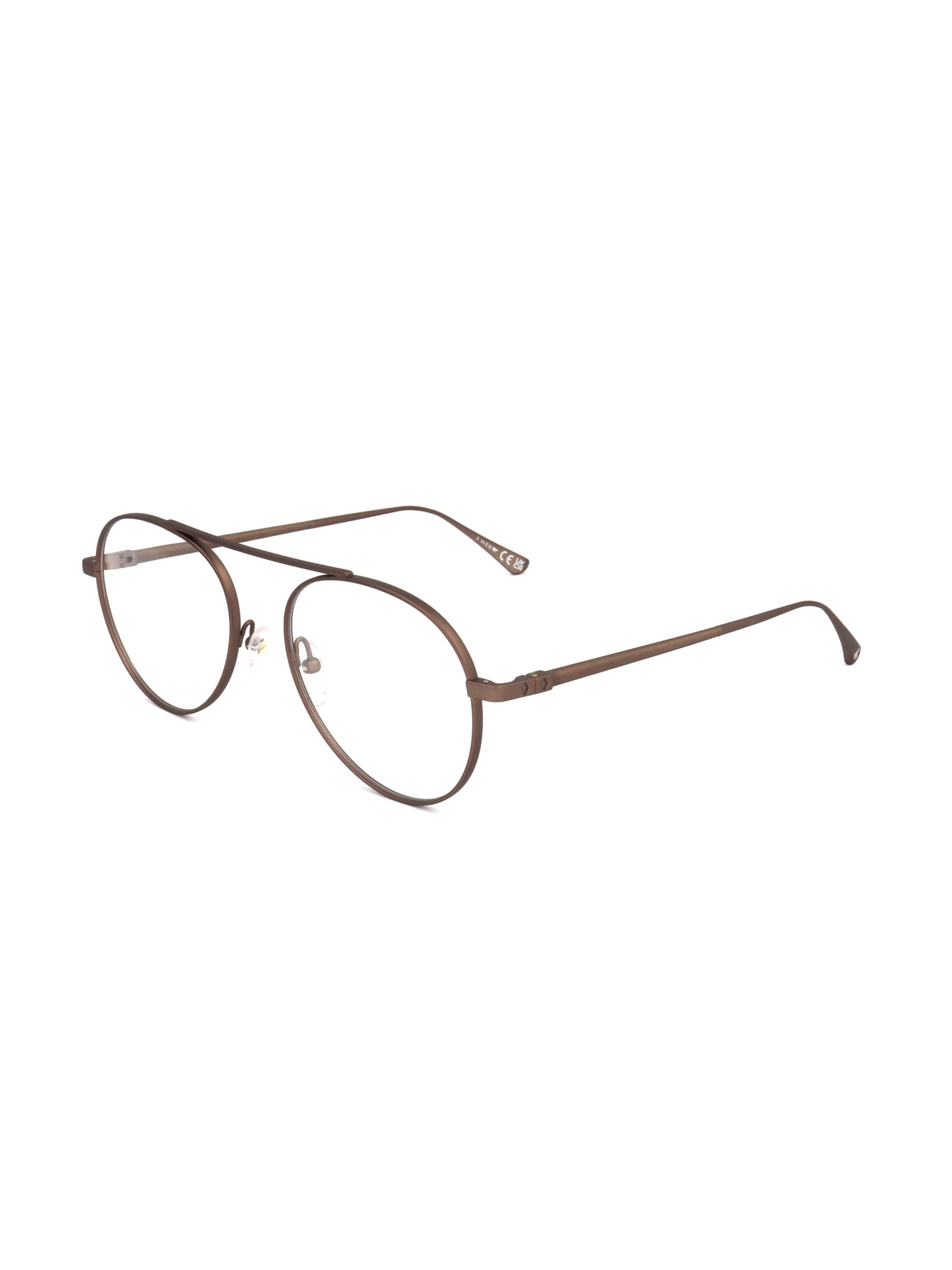 Occhiali 'WE5438' di Web Eyewear in marrone: frontale