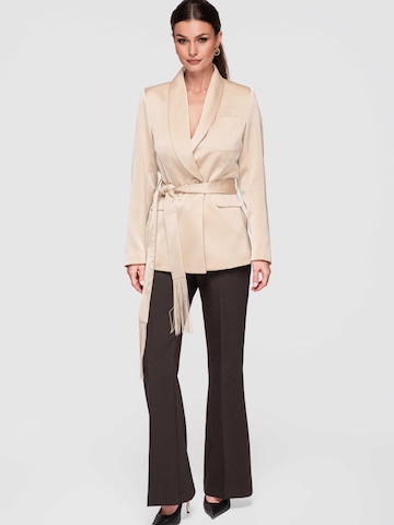 Ombre Blazers in Beige