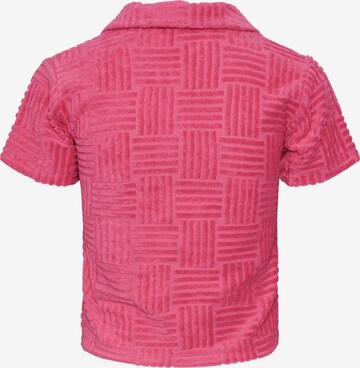PIECES T-shirt 'HABINA' i rosa