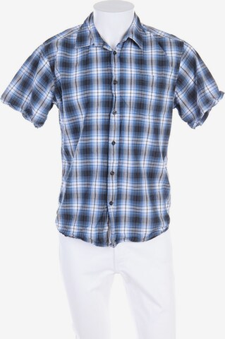 TOM TAILOR Button Up Shirt in S in Blue: front