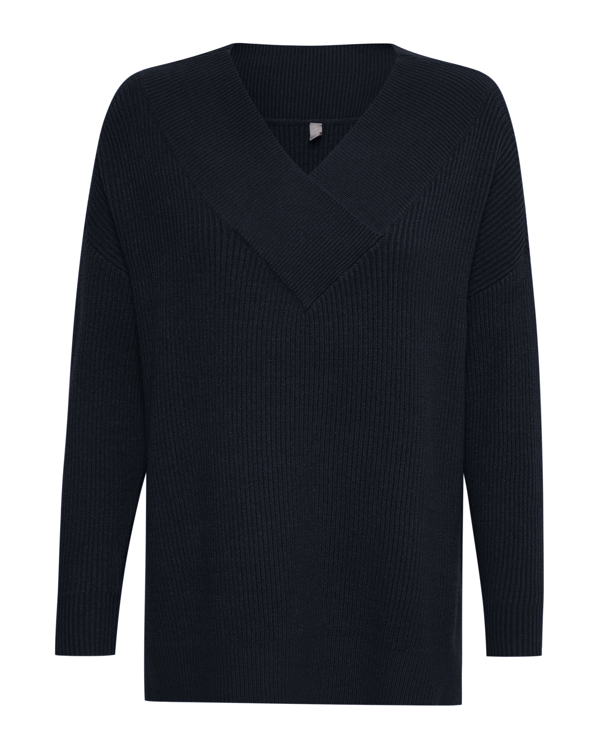 CULTURE Sweter 'Olivia' w kolorze niebieski: przód