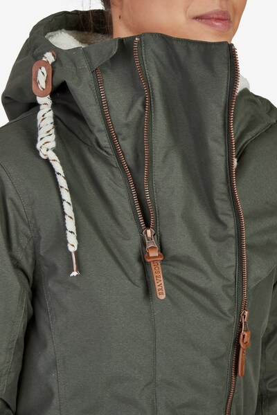 BRAVE SOUL Mantel 'Daisy' in khaki, Produktansicht