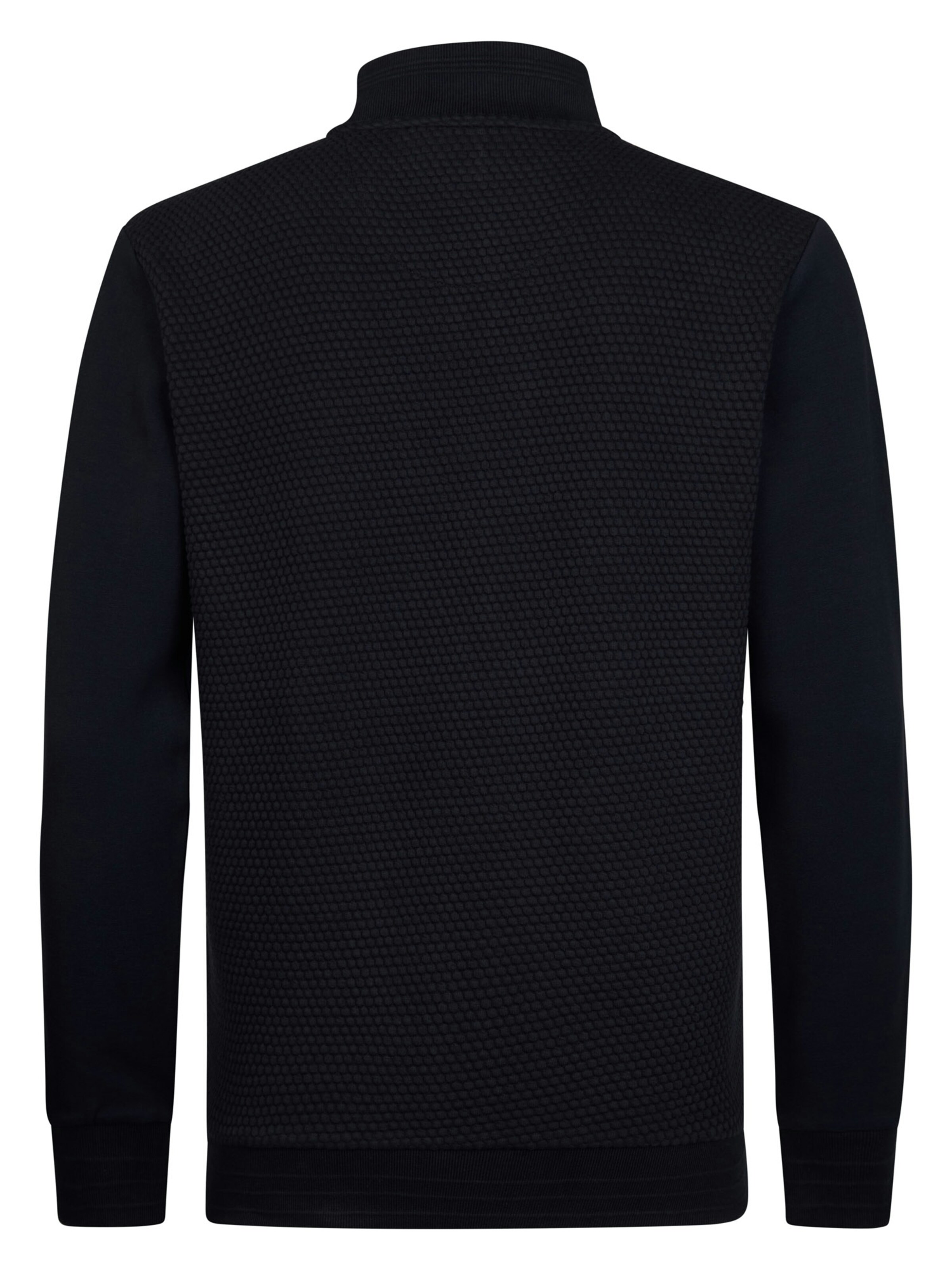 Petrol Industries - Sudadera con cremallera en azul