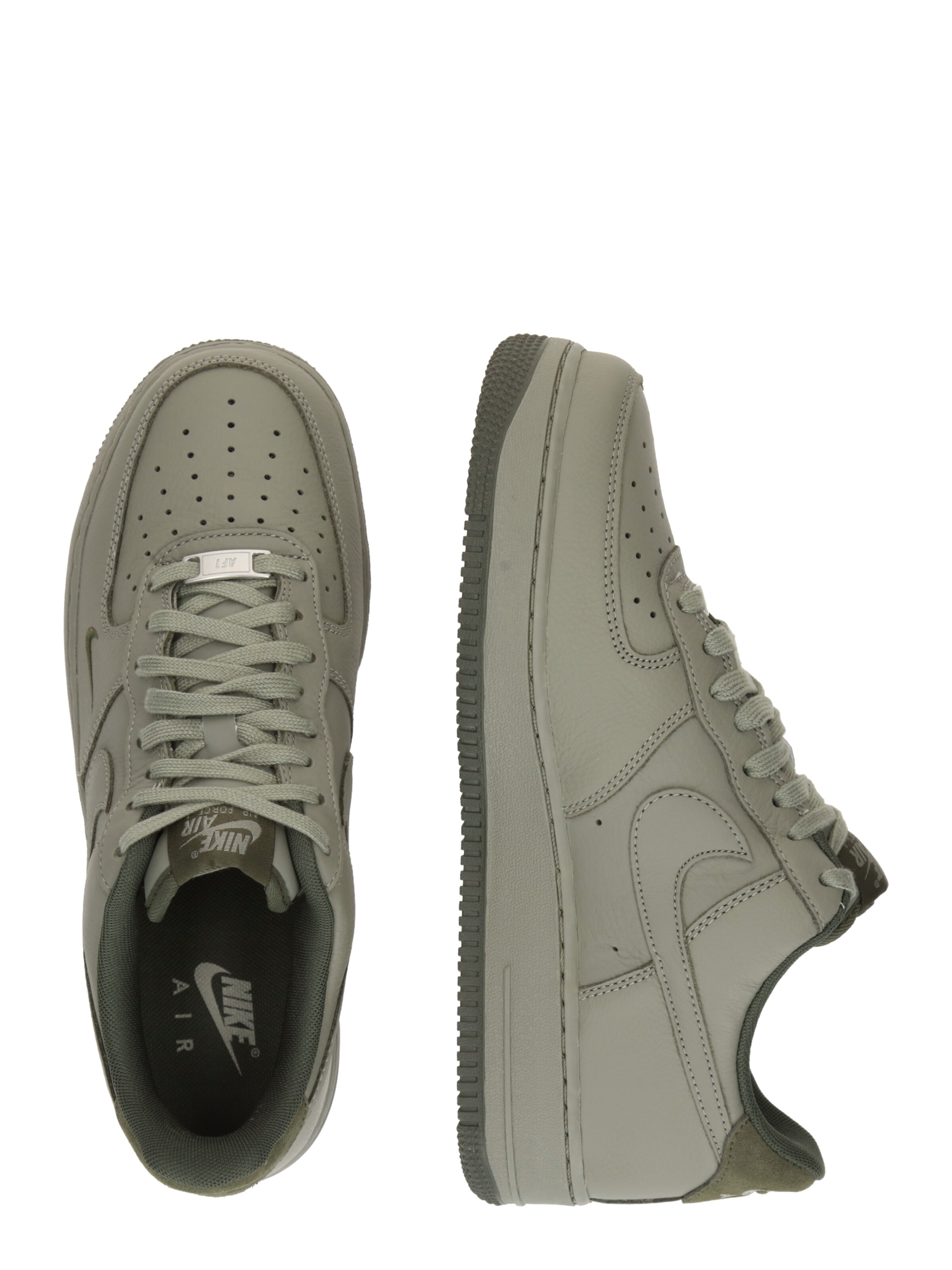 Nike Sportswear Sneakers laag 'AIR FORCE 1 '07 LV8' in Olijfgroen | ABOUT  YOU