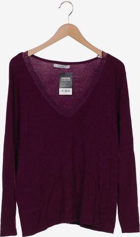 VIOLETA by Mango Sweater & Cardigan in XL in Purple: front