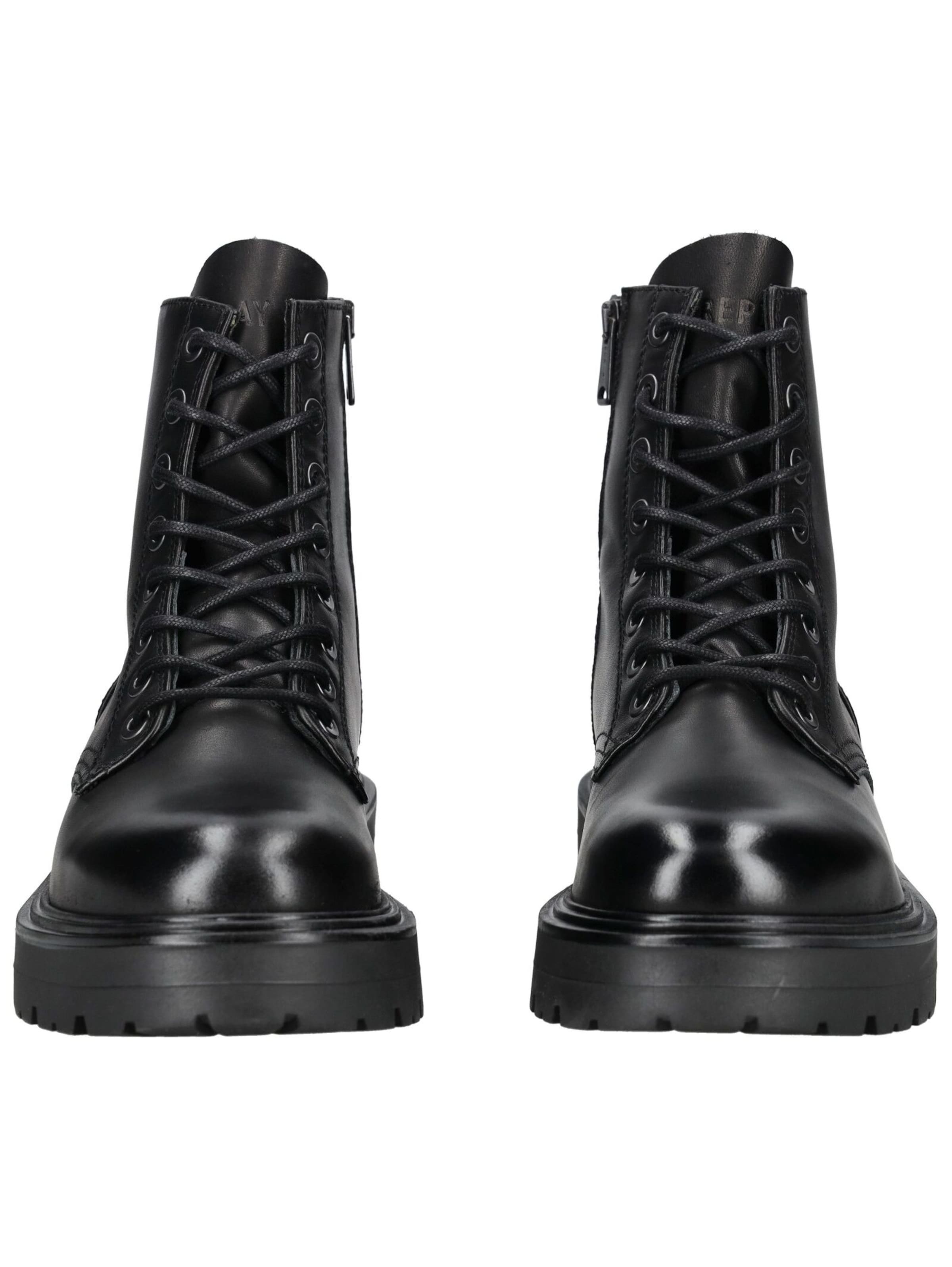 Stivale stringato di REPLAY in nero