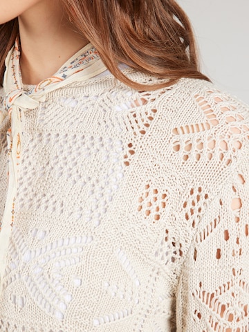 ABOUT YOU Pulóver 'Tenea' - fehér