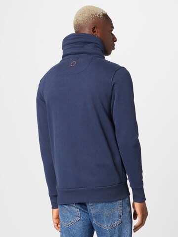 Alife and Kickin Zip-Up Hoodie 'EliasAK' in Blue