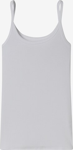 SCHIESSER Top ' Pure Rib ' in White: front