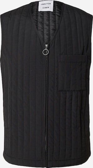 DAN FOX APPAREL Gilet 'Fabian' en noir, Vue avec produit