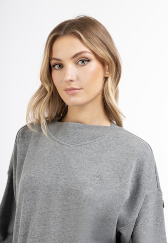 DreiMaster VintageSweater majica 'Takelage' - siva boja