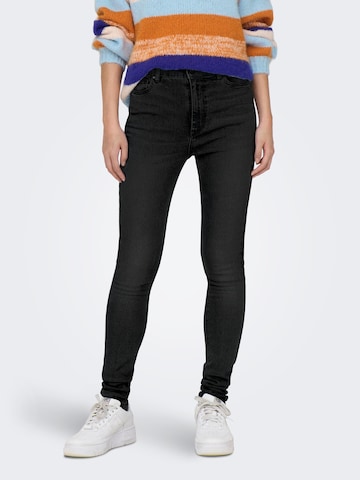 Skinny Jeans 'Luna' de la ONLY pe negru