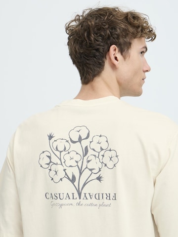 Casual Friday - Camiseta ' CFHARGIN ' en blanco