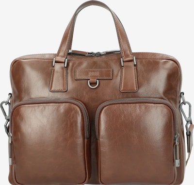 BOSS Casual Porte-documents 'Truck214' en marron, Vue avec produit