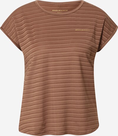 ENDURANCE Funkčné tričko 'Limko' - zlatá / tmavošedá / sivobéžová, Produkt