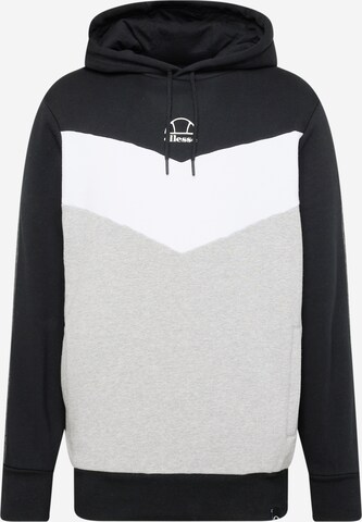 ELLESSE Athletic Sweatshirt 'Corpo' in Black: front