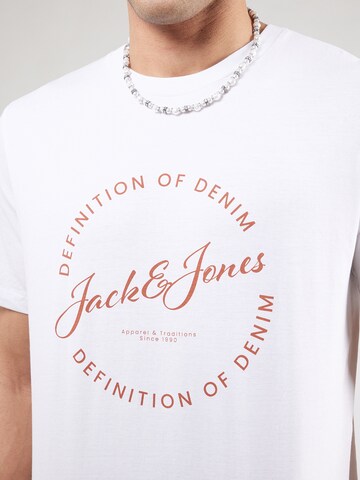 JACK & JONES Majica 'JJGRAYSON' | modra barva