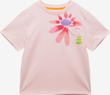 T-Shirt ESPRIT en rose : devant