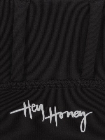 Bustino Reggiseno sportivo 'Criss' di Hey Honey in nero