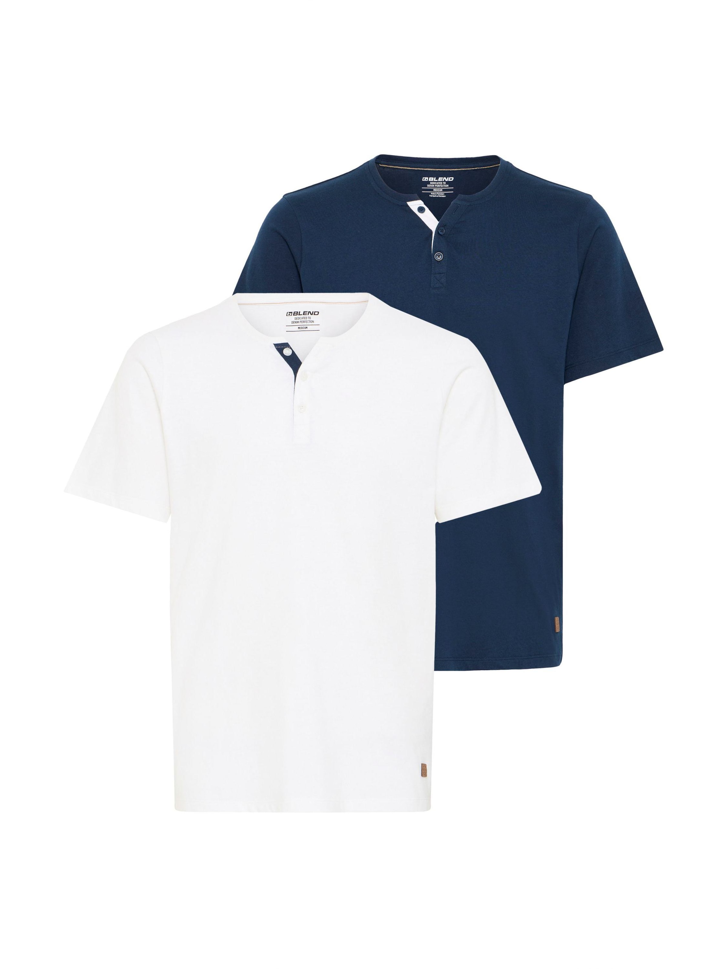 Maglietta ' HOLEY ' di BLEND in blu: frontale