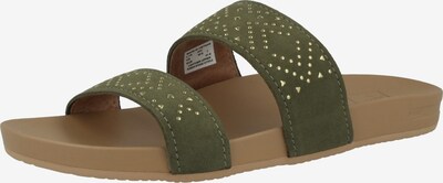 REEF Strandschuh 'Cushion Bounce Vista Studs' in gold / grün, Produktansicht