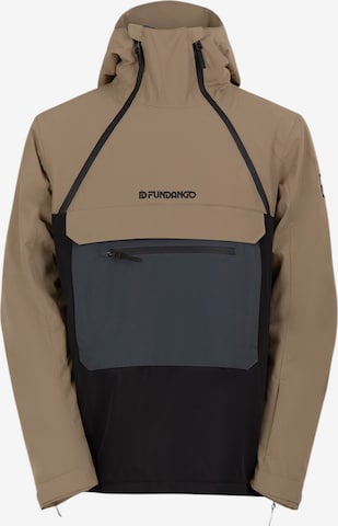 Veste outdoor 'Hydra ECO Anorak' Fundango en gris : devant