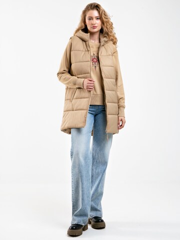 Gilet 'Pavla' BIG STAR en beige