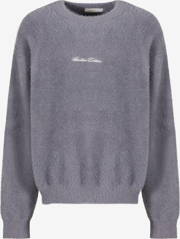 Another Cotton Lab Neulepaita värissä harmaa: etupuoli