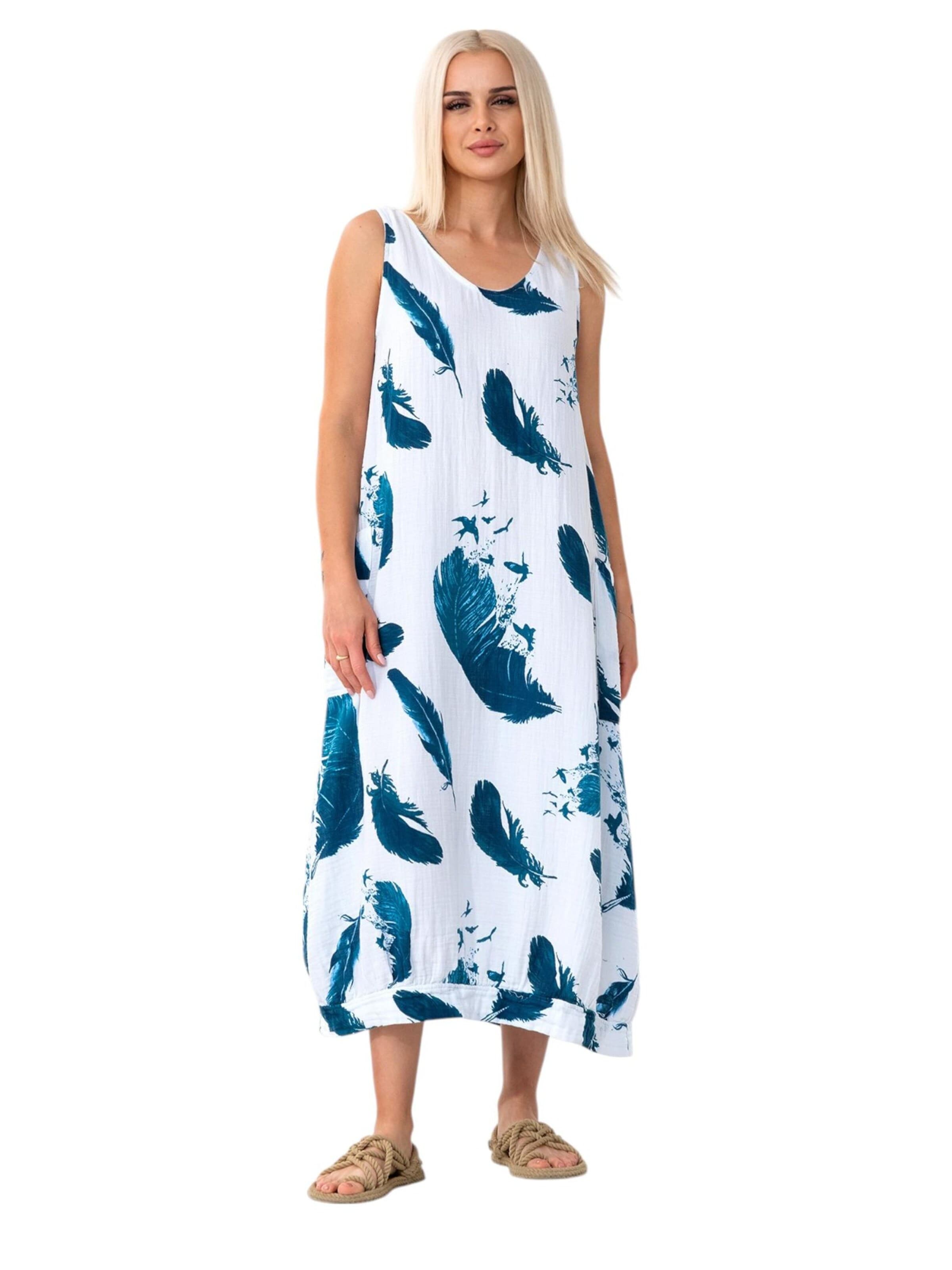 WENOR Strandjurk 'ZELMA' in Blauw