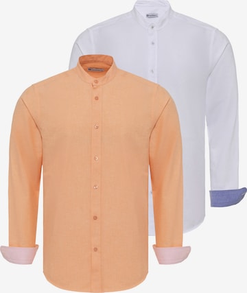 DandaloSlim Fit Košulja - narančasta boja: prednji dio