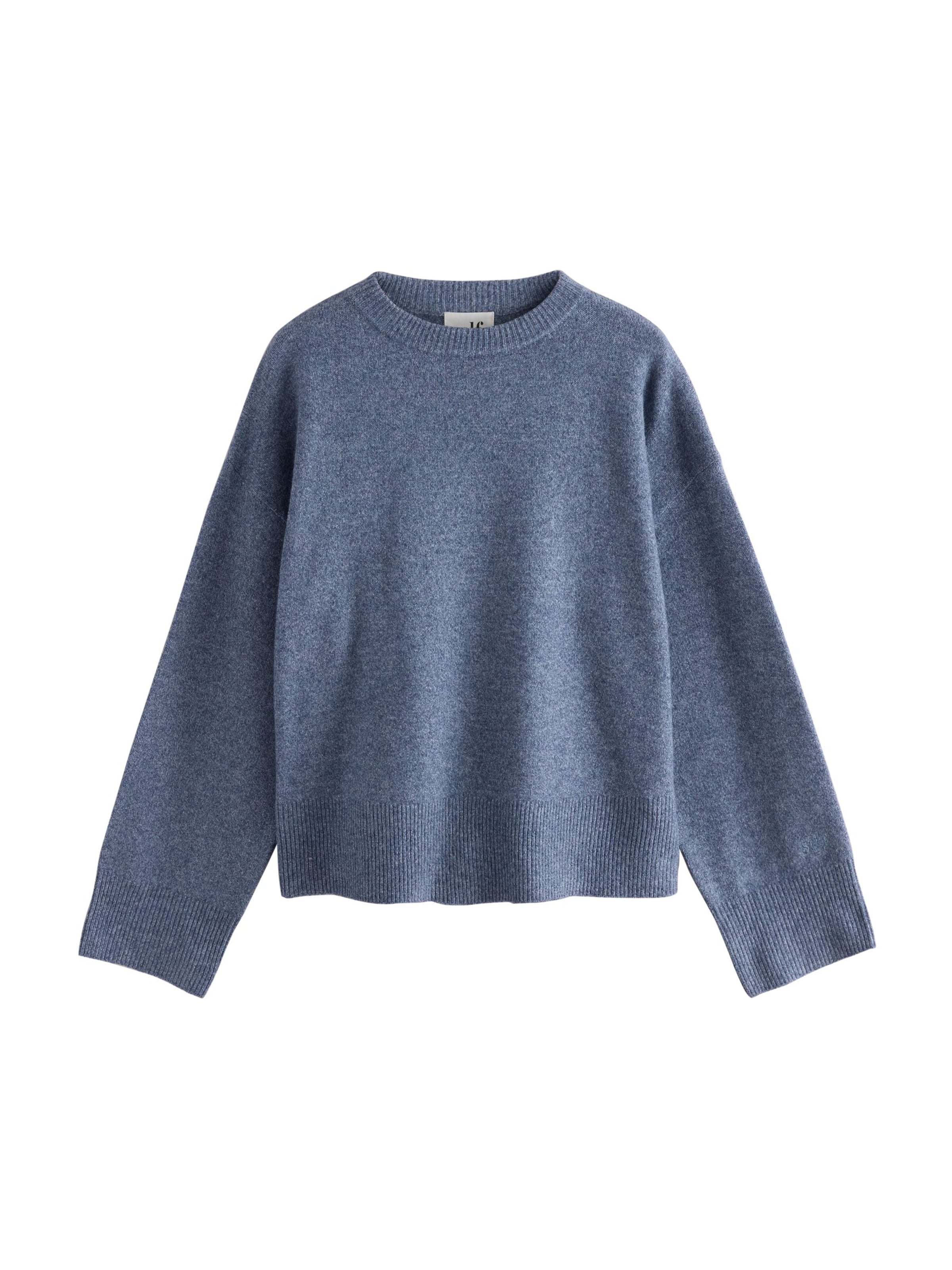 Pull-over self. en bleu : devant