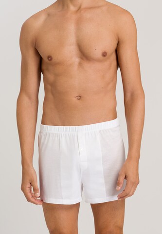 Hanro Boxer shorts 'Cotton Sporty' in White: front