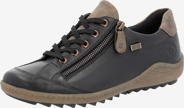 REMONTE Athletic Lace-Up Shoes 'R1402' in Black: front