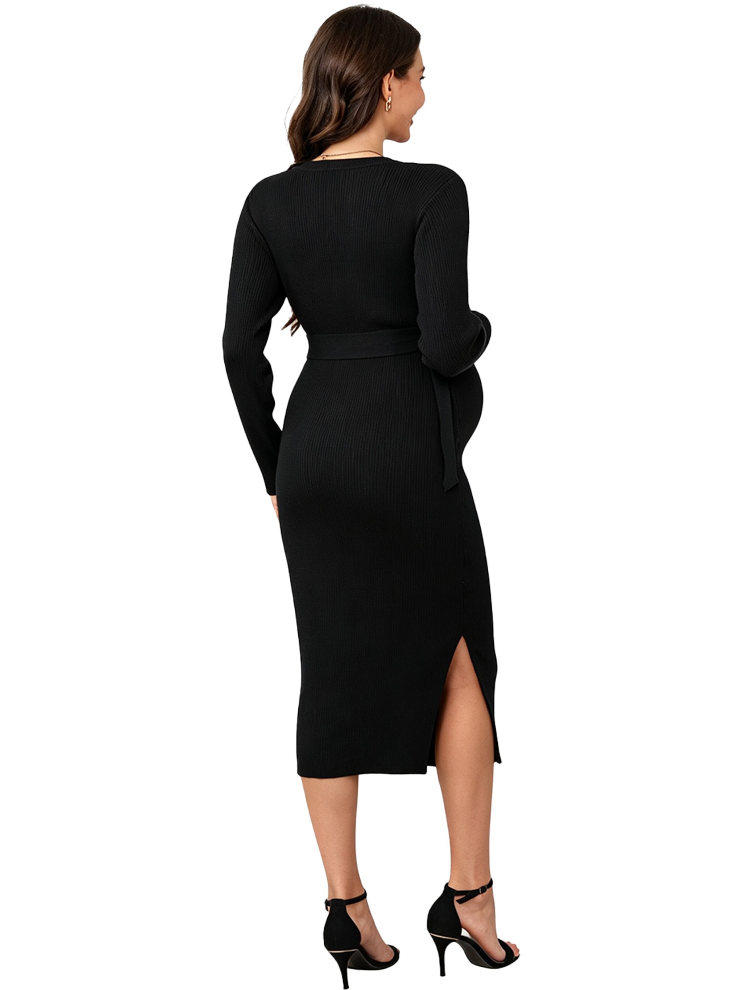 KoJooin Strickkleid‌‌‌‌‌‌ in Schwarz