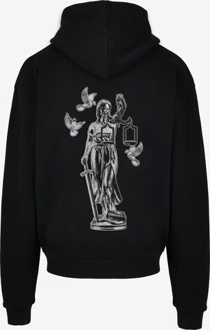 Mister Tee Sweatshirt 'Justice' in Zwart