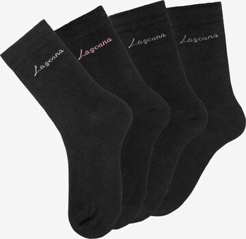 LASCANA Socken in Schwarz: predná strana