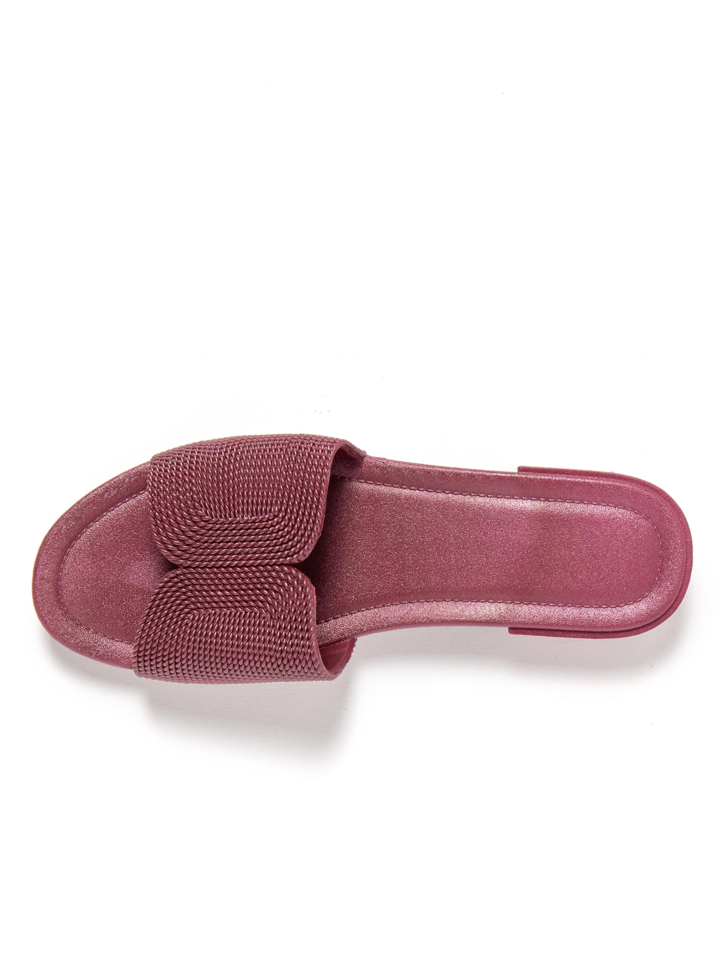 Brasileras Pantolette 'Platz'‌‌‌‌‌‌ in Rot