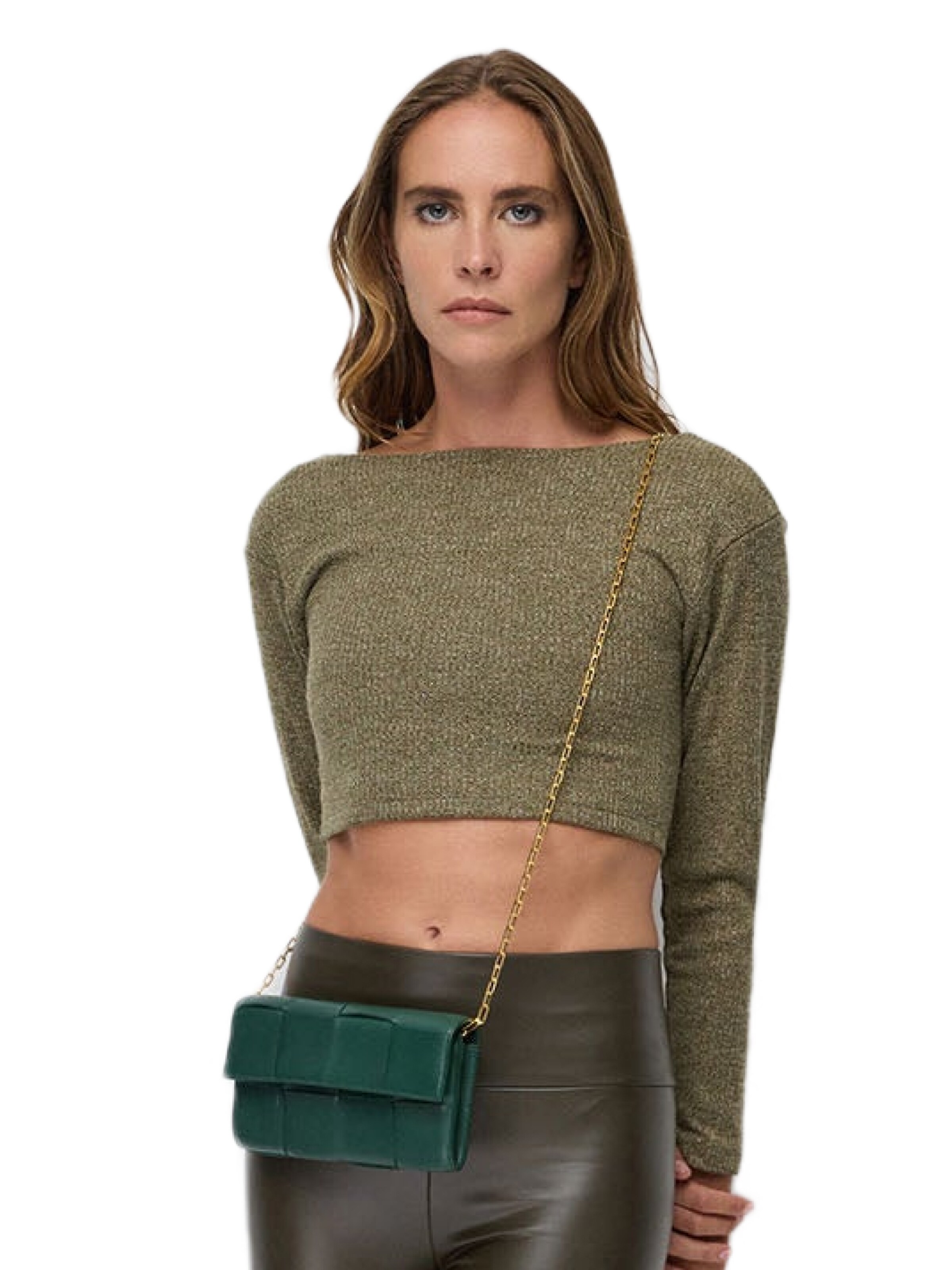 T-shirt No Matter What en vert : devant