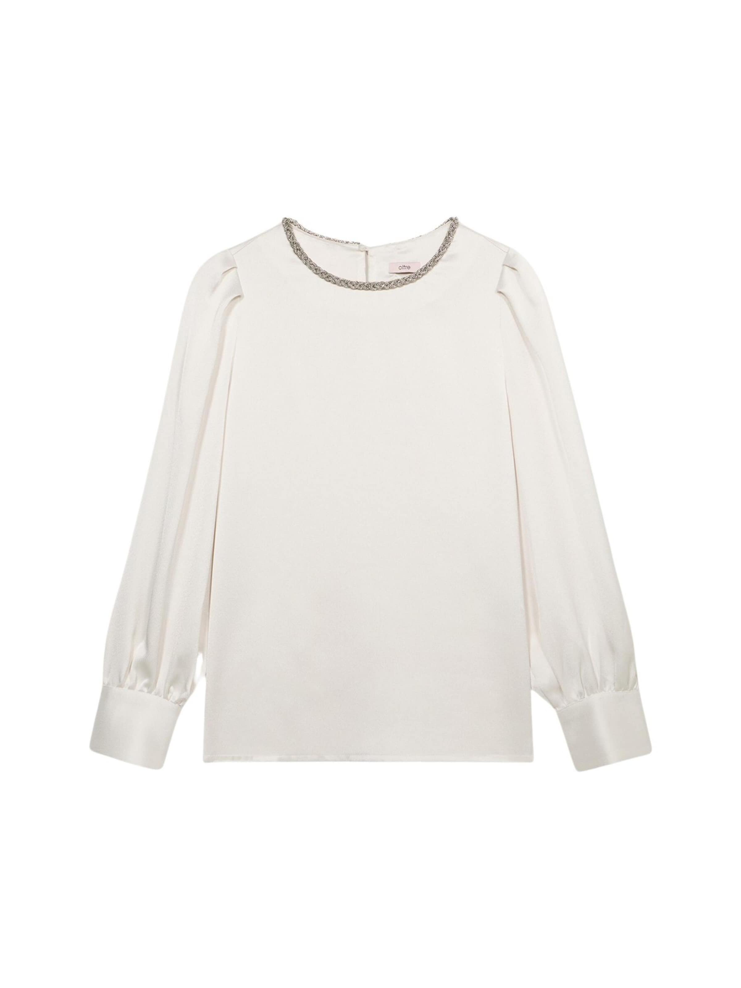 oltre Blouse in Wit: voorkant