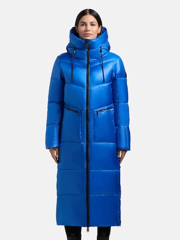 khujo Winter Coat 'Tonia' in Blue: front