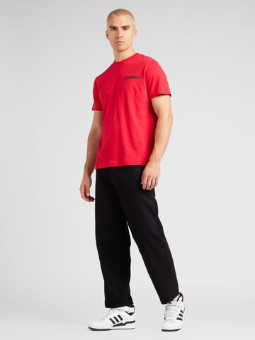 NAPAPIJRI - Camiseta 'MARTRE' en rojo
