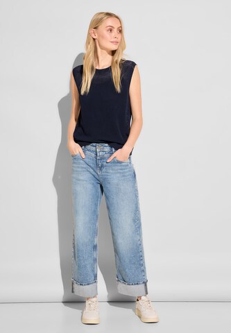 STREET ONE Pullover in Blau
